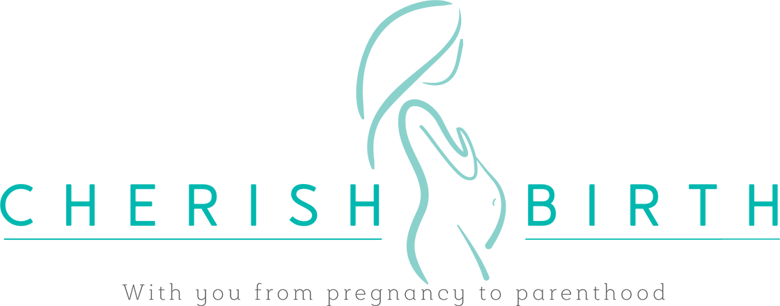Cherish Birth logo with slogan 'With you from pregnancy to parenthood'
